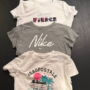 Nike Kids Gray T-Shirt